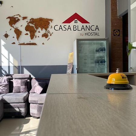 Hostal Casa Blanca プエルト・フランシスコ・デ・オレリャーナ エクステリア 写真